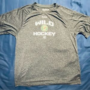 Minnesota Wild Men’s Reebok Workout Shirt